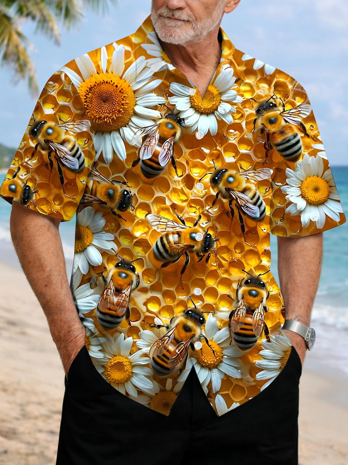 men's shirt front view