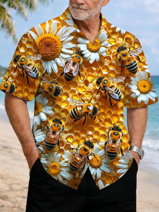 men's shirt front view