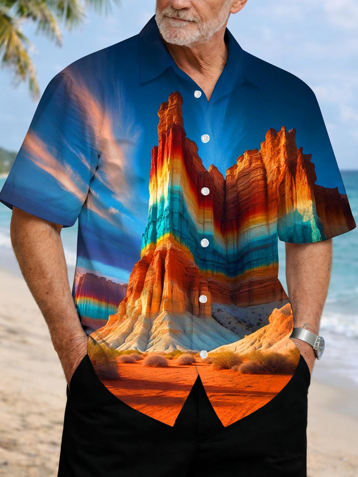 men's shirt front view