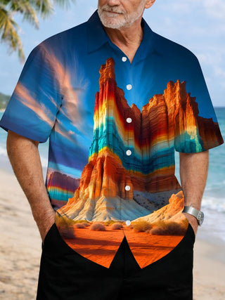 men's shirt front view