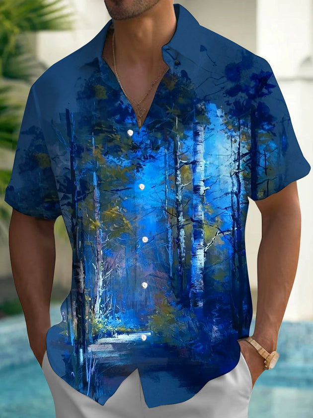 men's shirt front view
