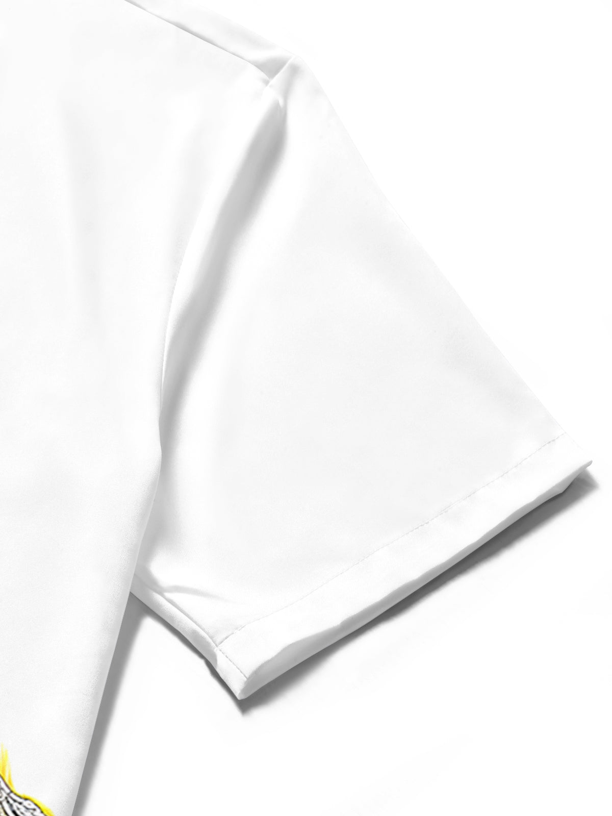 Crocodile Print Men's Pocket Short Sleeve Shirts