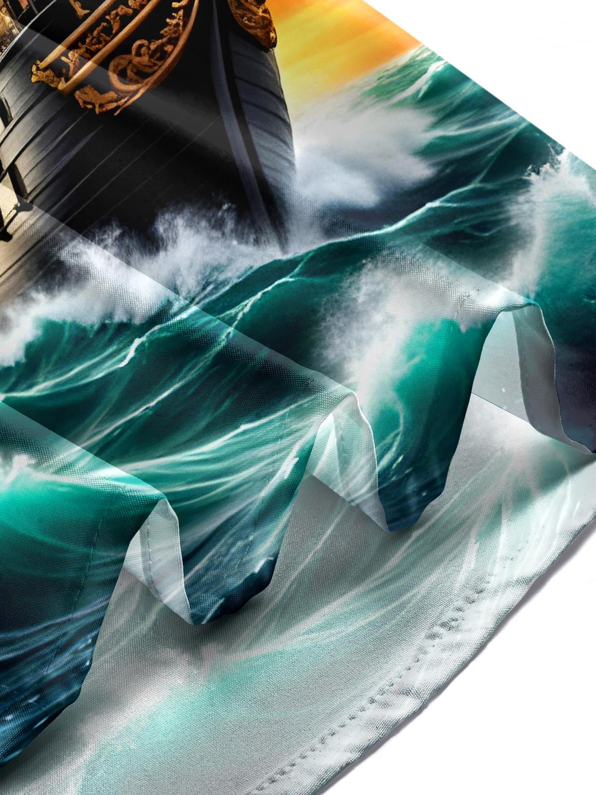 Boat Men's Pocket Short Sleeve Shirts