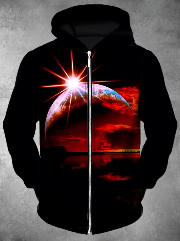 men's graphic sweatshirt shirt front view