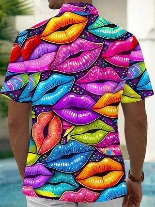 men's pocket shirt back view