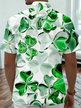 men's pocket shirt back view