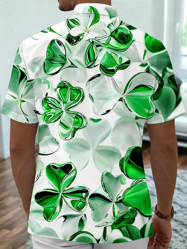 men's pocket shirt back view