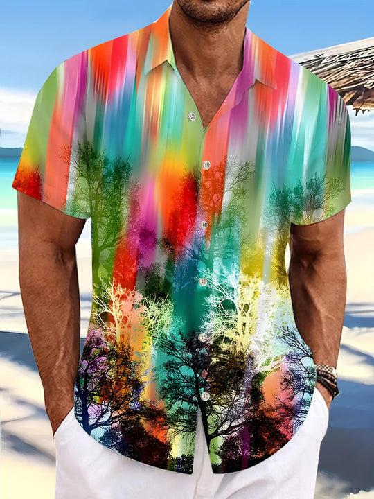 men's shirt front view