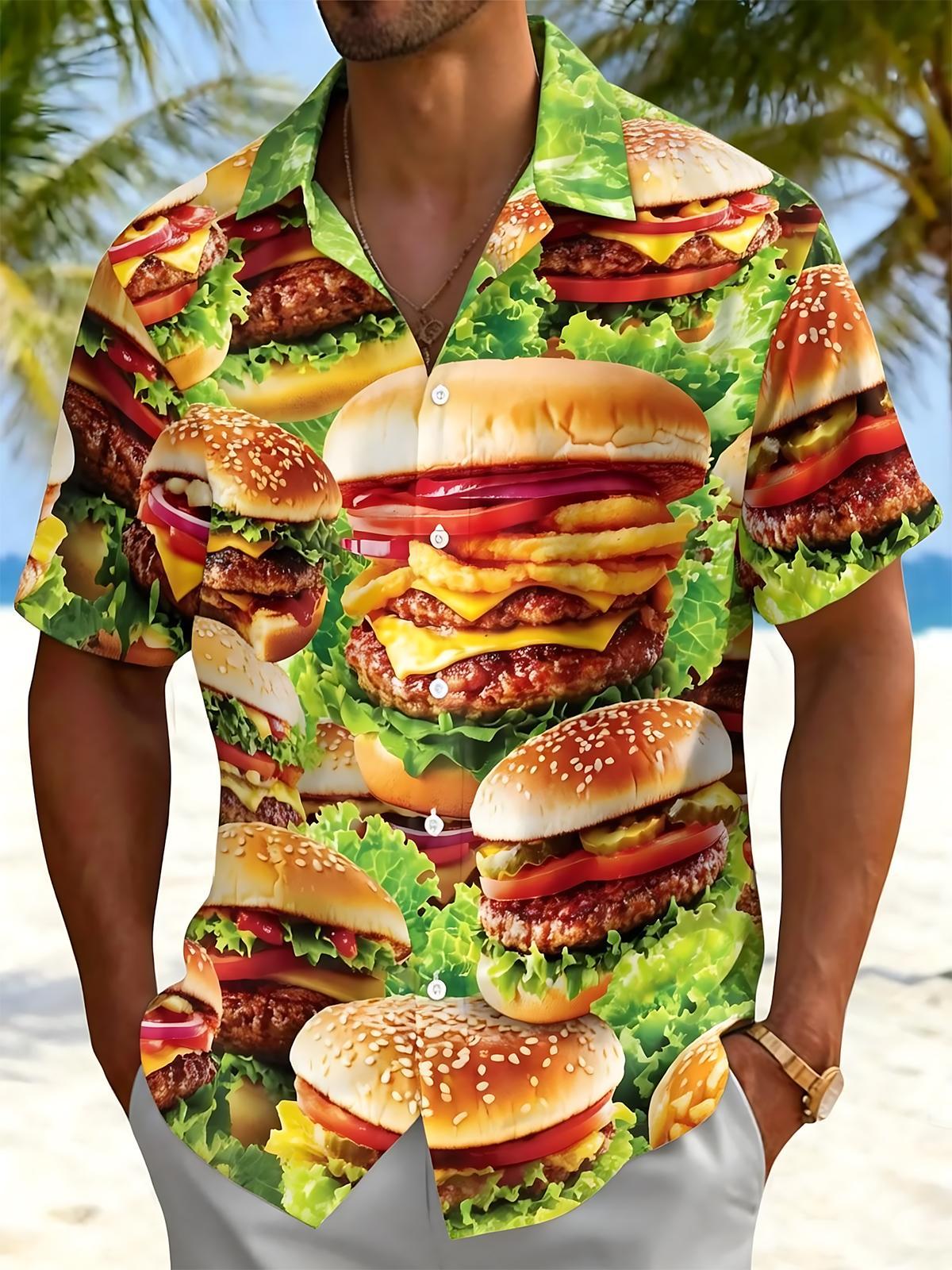 men's shirt front view