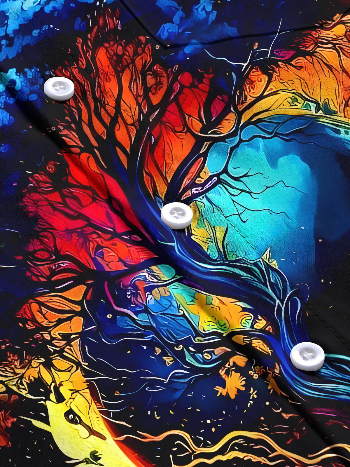 Tree Men's Pocket Short Sleeve Shirts