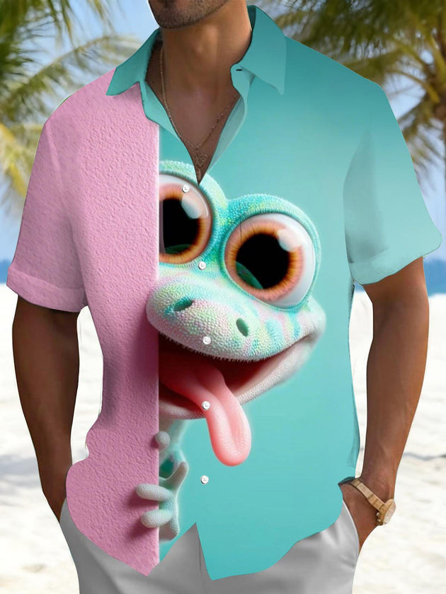 men's shirt front view