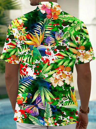 men's pocket shirt back view
