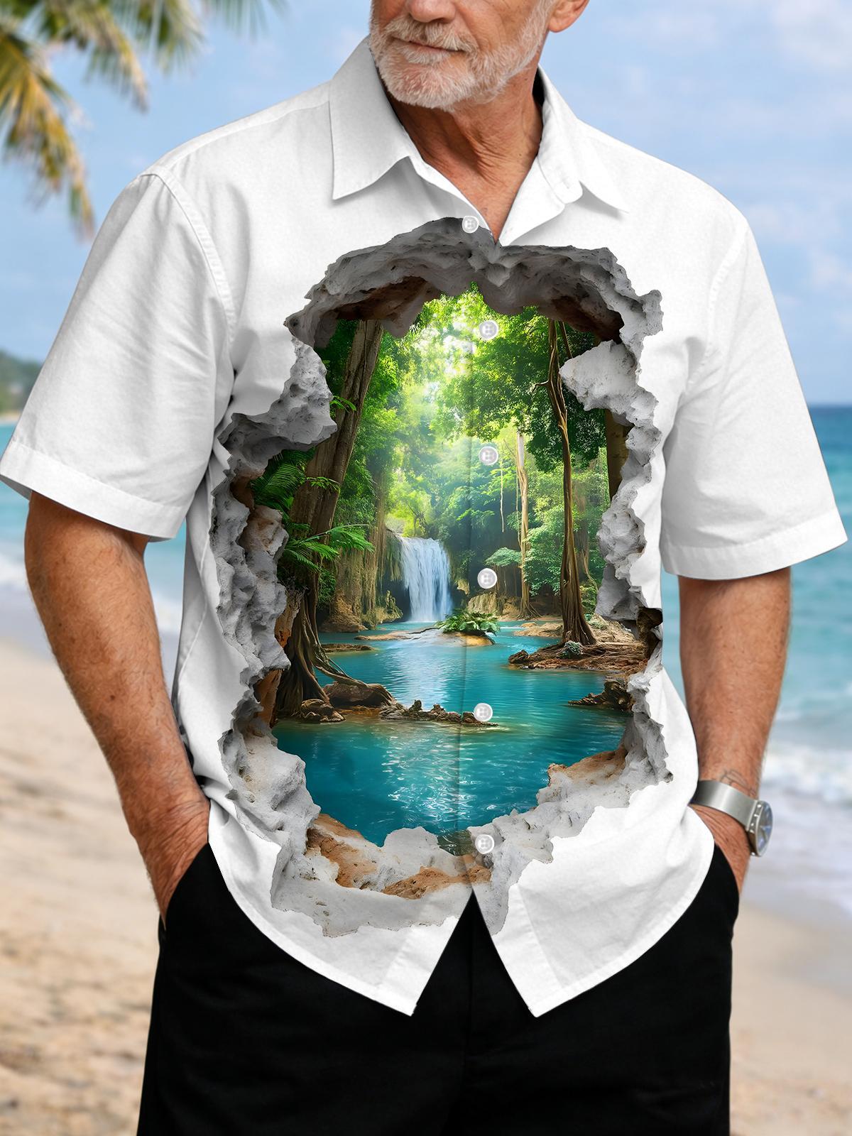 men's shirt front view