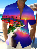 Hawaiian Men's Pocket Short Sleeve Shirts