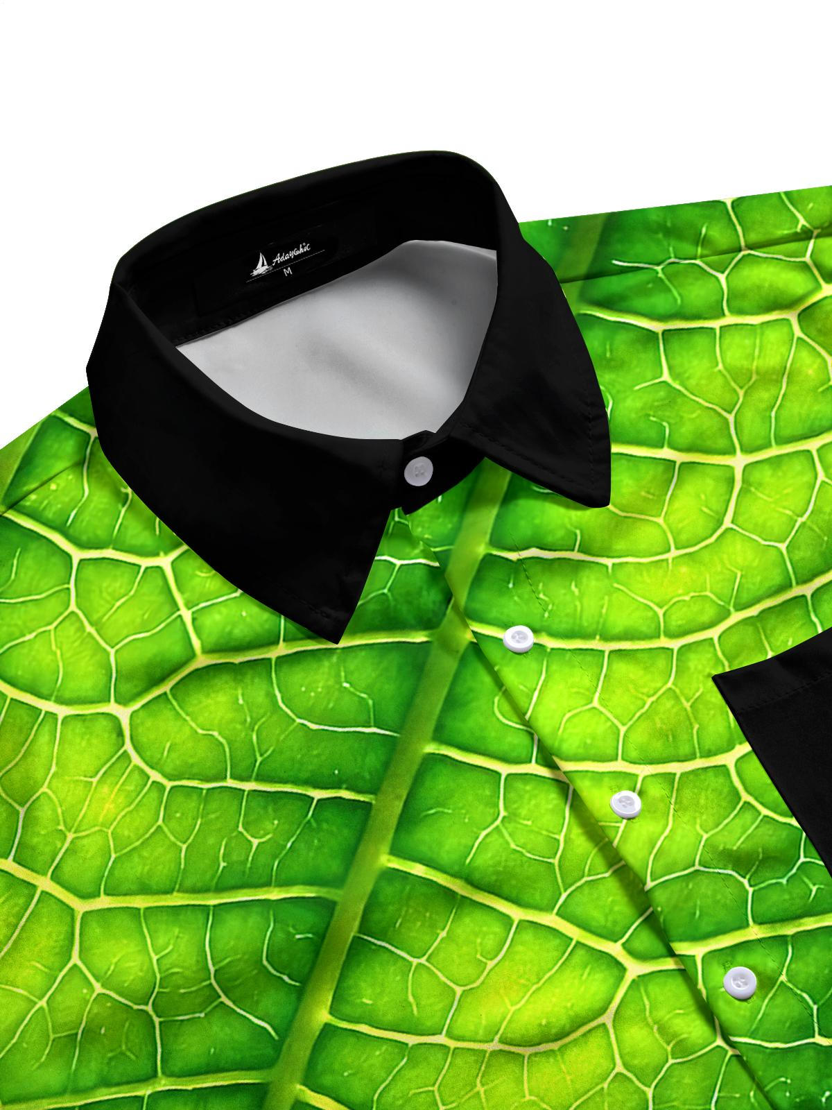 Leaf Men's Pocket Short Sleeve Shirts