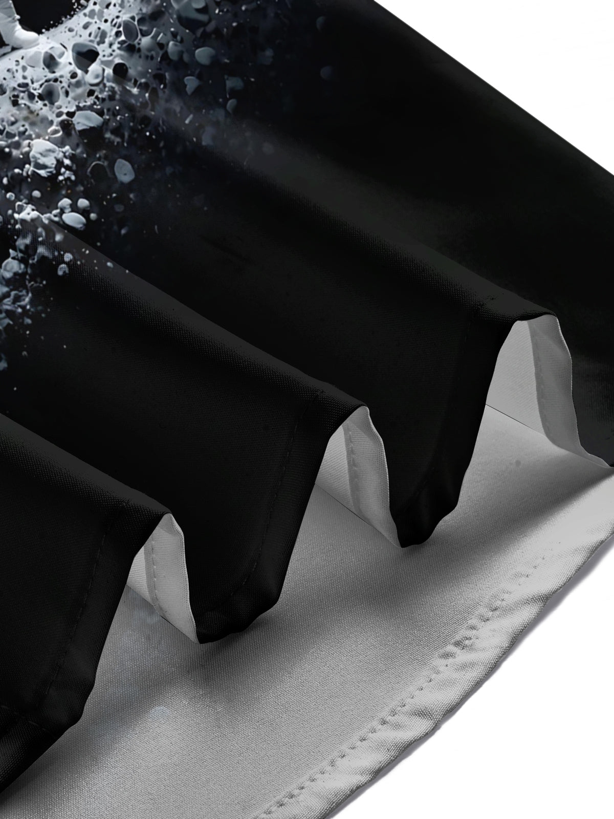 Astronaut Print Men's Pocket Short Sleeve Shirts