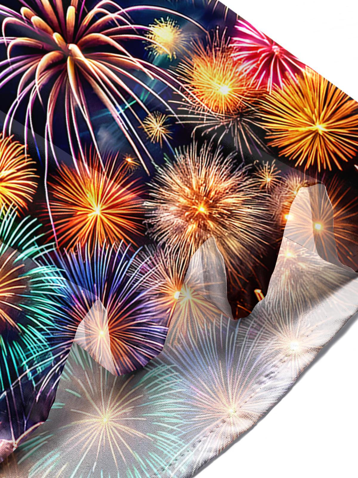 Fireworks Men's Pocket Short Sleeve Shirts