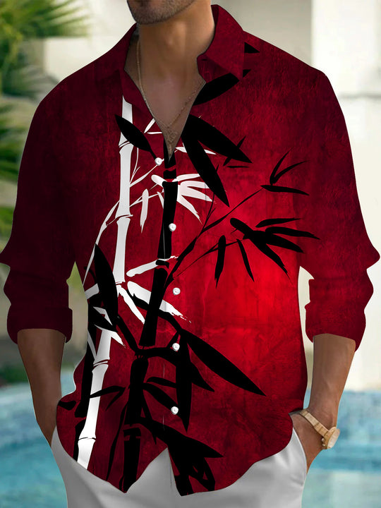 men's shirt front view
