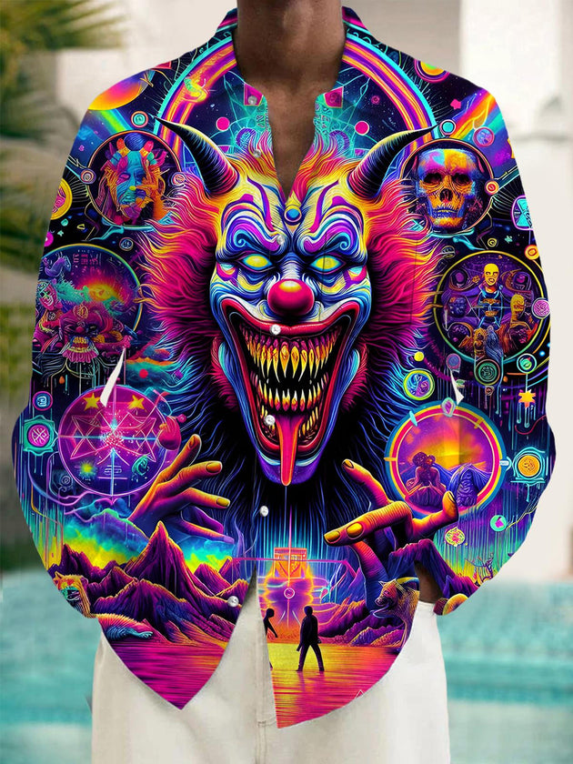 men's shirt front view