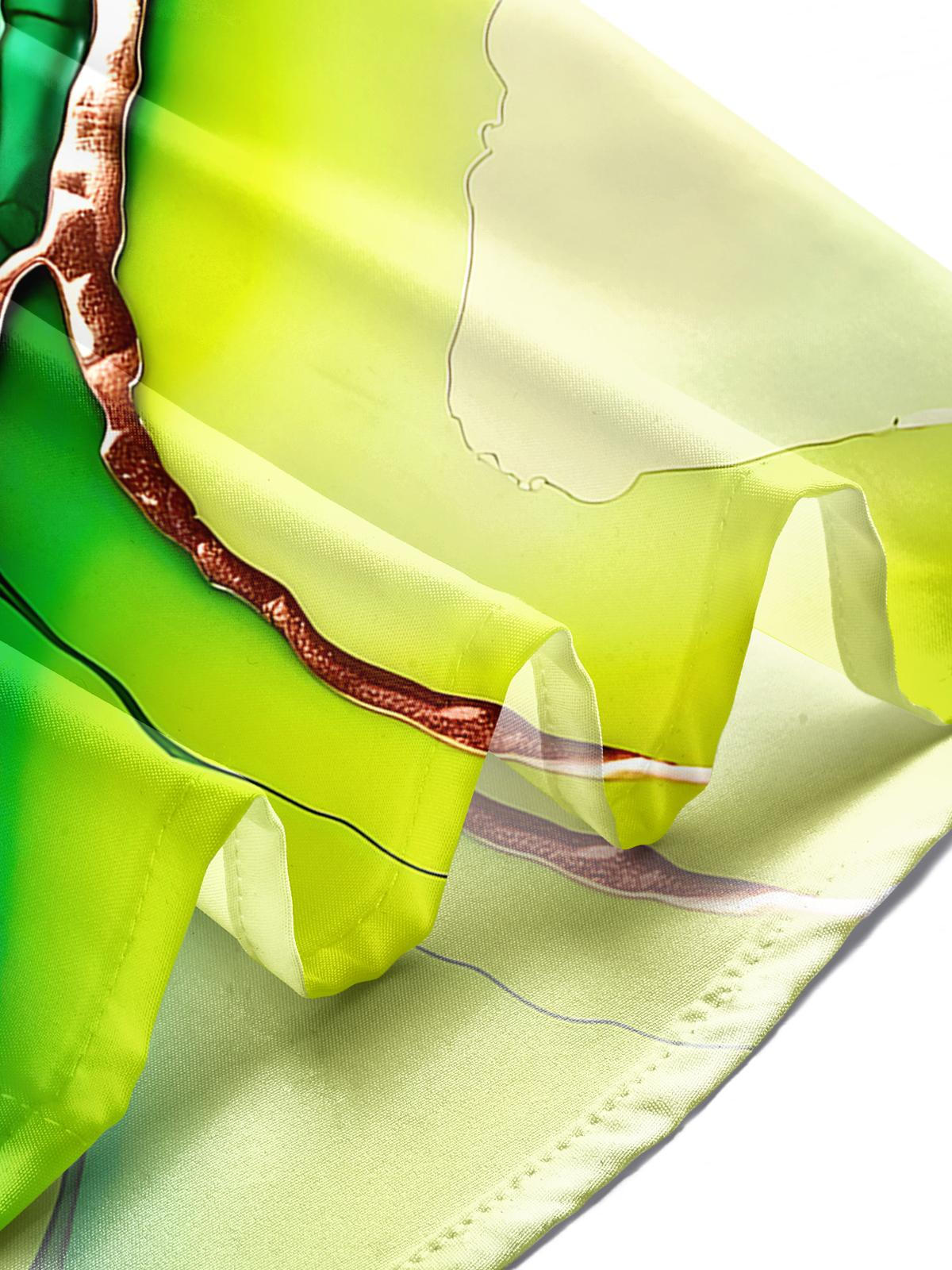 Abstract Men's Pocket Short Sleeve Shirts