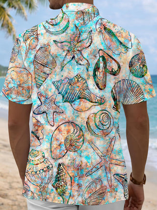 men's pocket shirt back view