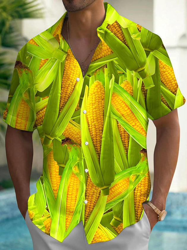 men's shirt front view