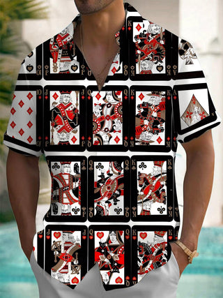 men's shirt front view
