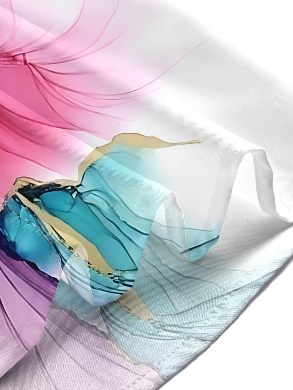 Abstract Women's Short Sleeve Shirts