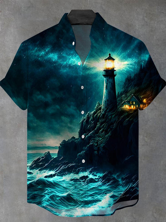 men's shirt front view