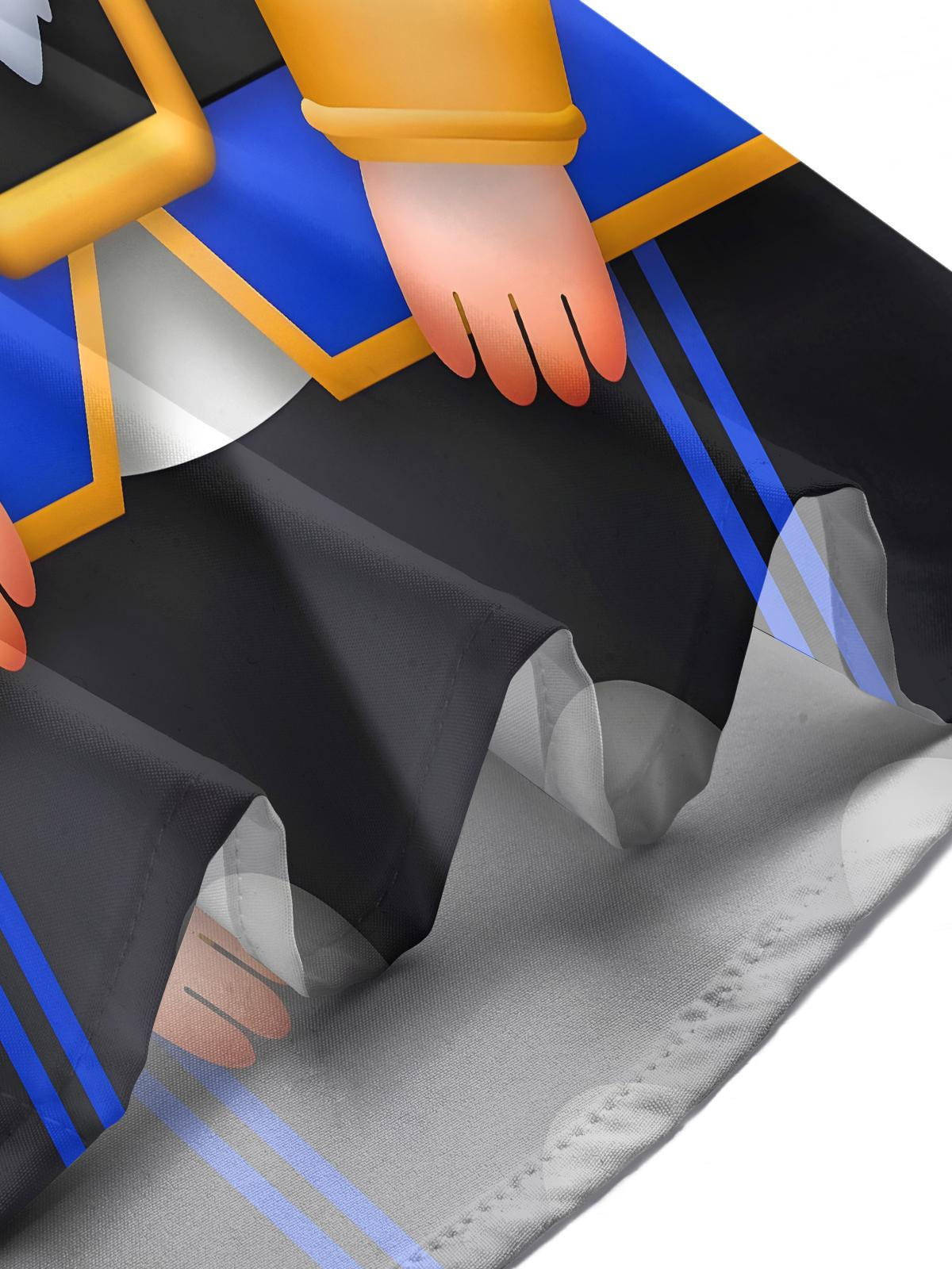 Fun Nutcracker Soldiers Men's Pocket Long Sleeve Shirts