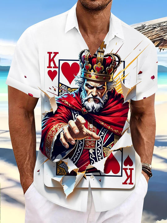 men's shirt front view