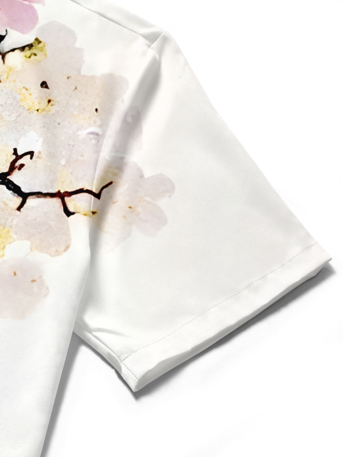 Floral Men's Pocket Short Sleeve Shirts