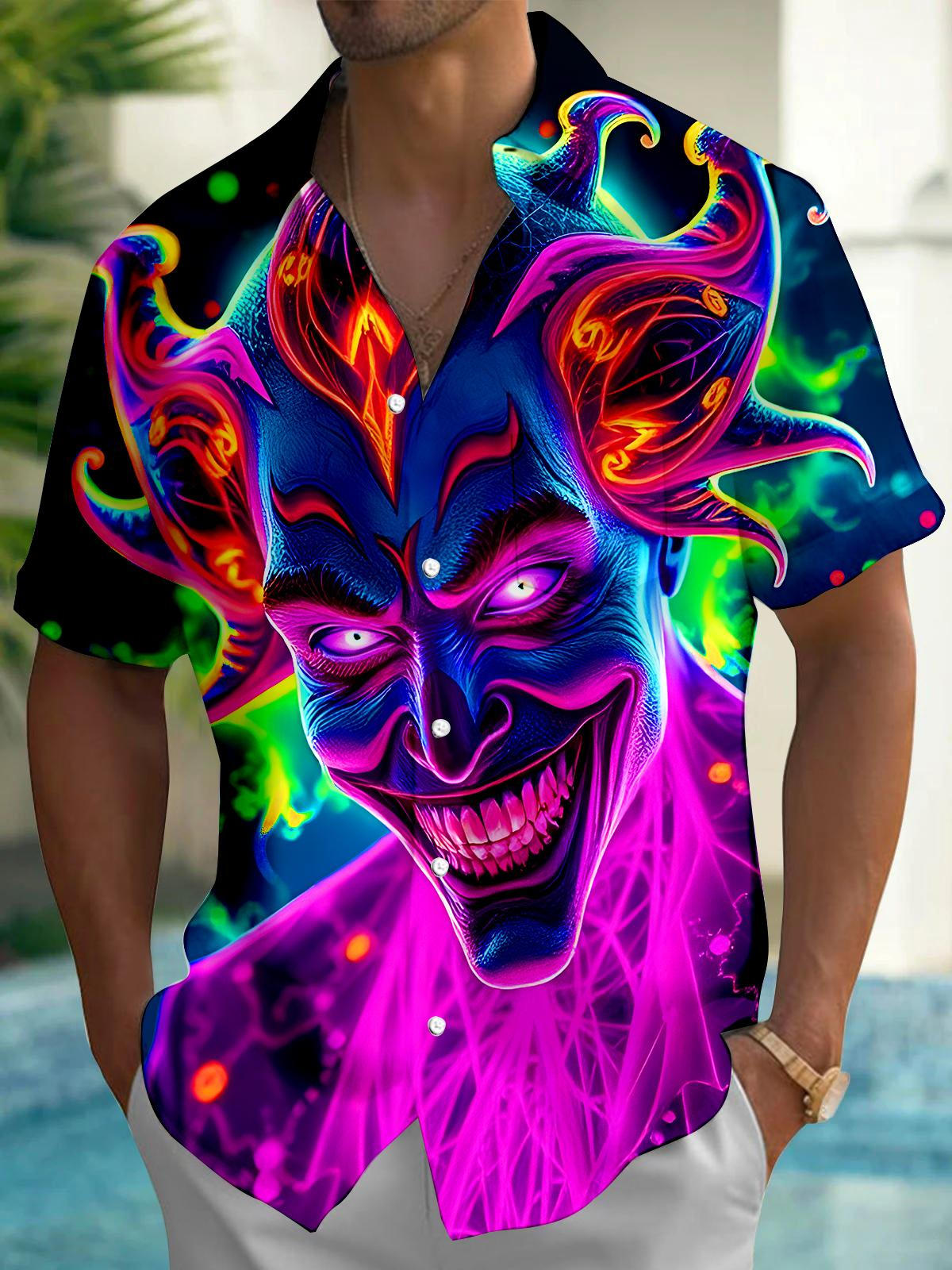 Joker Men's Pocket Short Sleeve Shirts