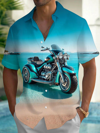 men's shirt front view