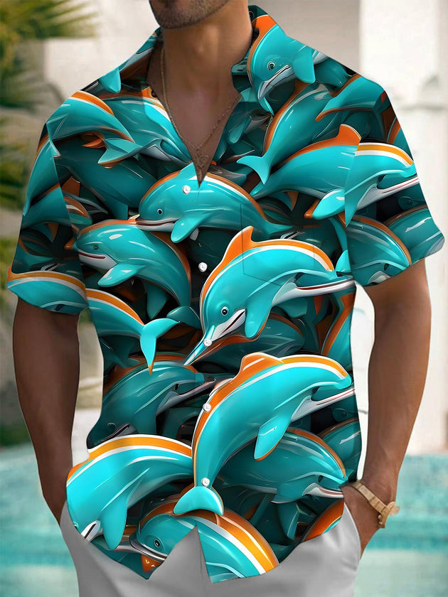 men's shirt front view