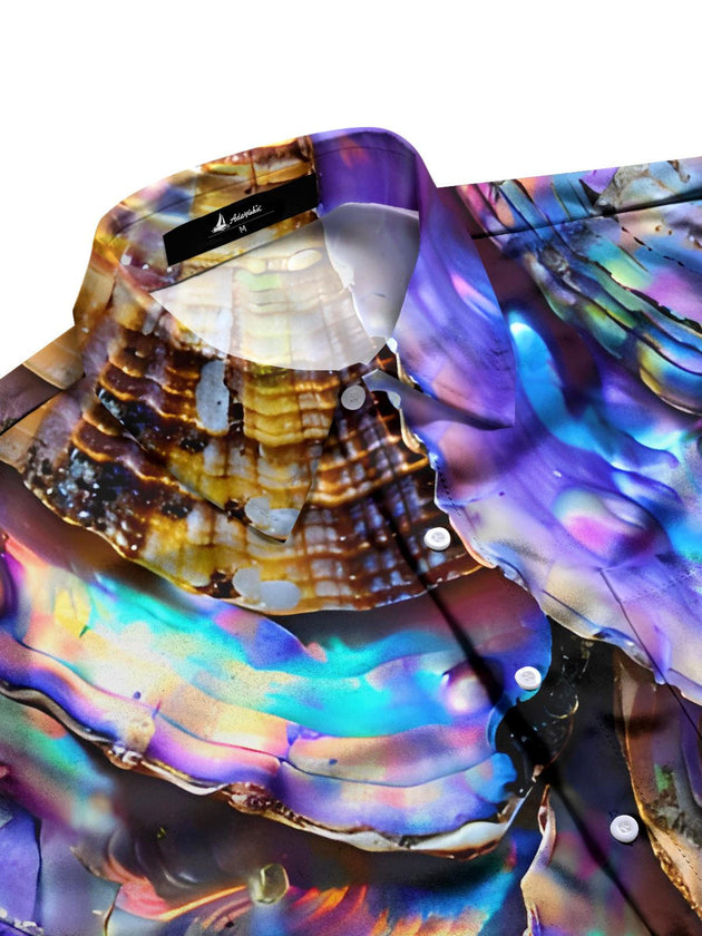 men's tropical shirt side view