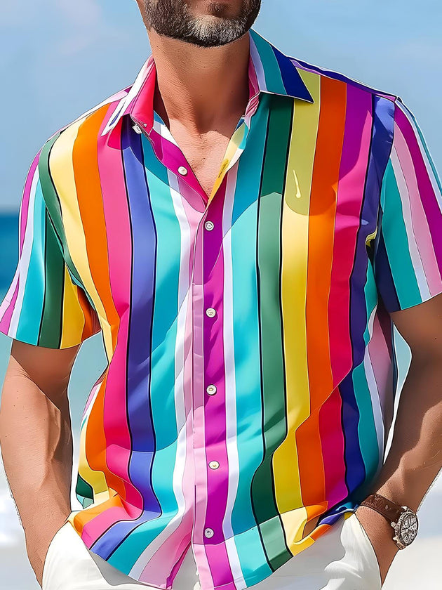 men's shirt front view