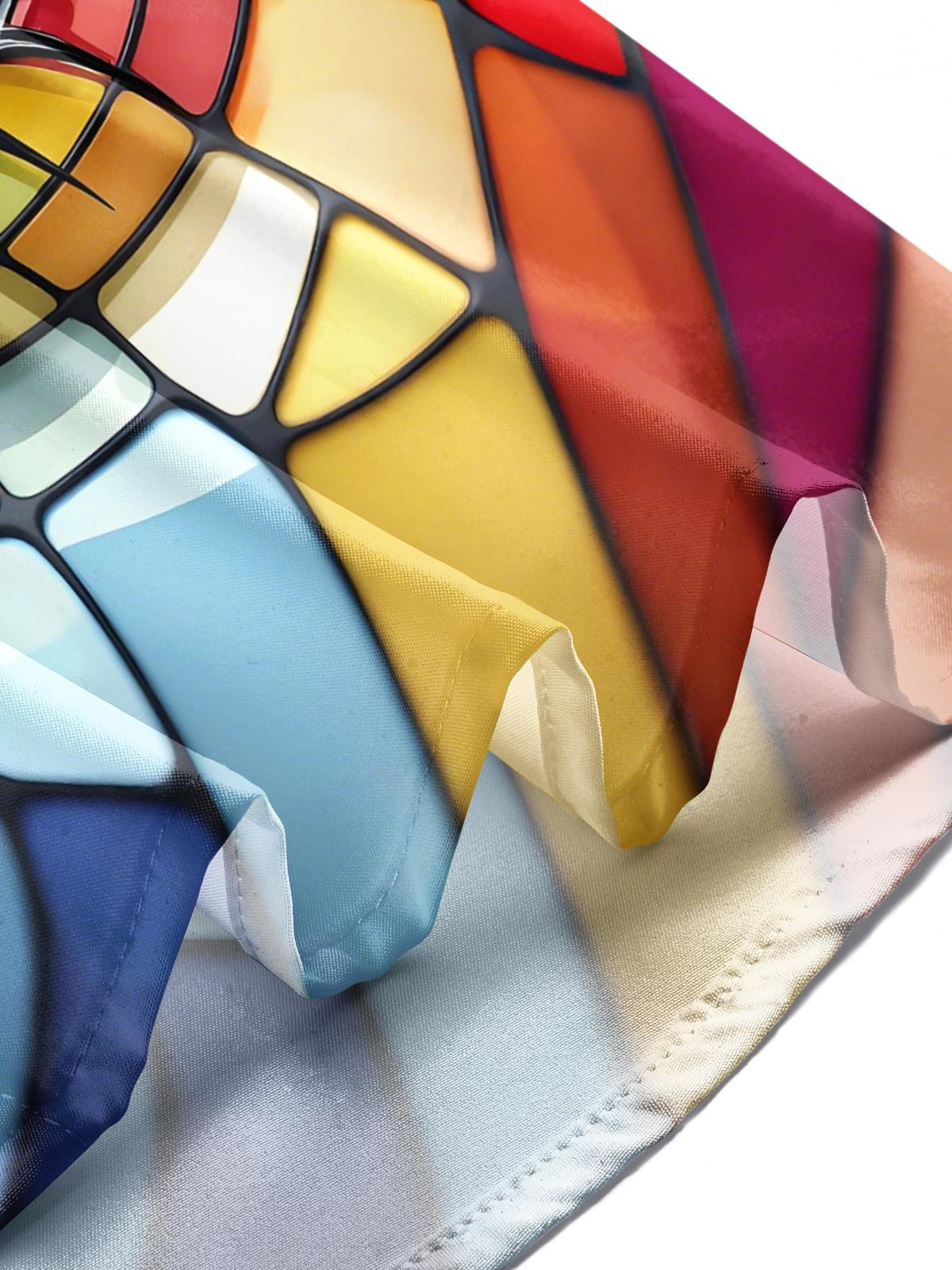 Eye Print Men's Pocket Short Sleeve Shirts