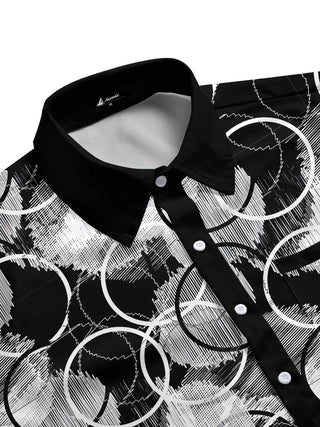 men's short sleeve shirt side view