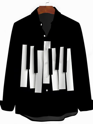 men's shirt front view