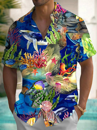men's shirt front view