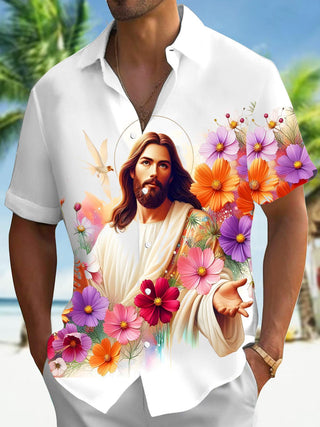 men's shirt front view