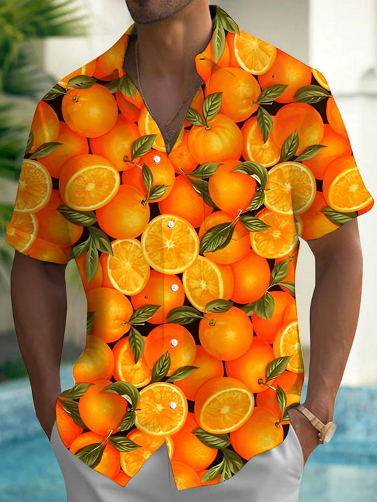 men's shirt front view