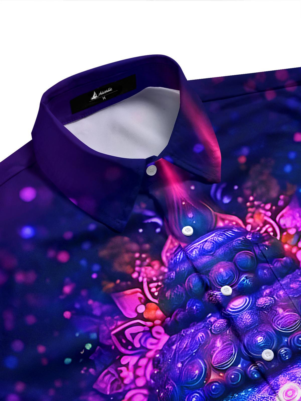 men's short sleeve shirt side view