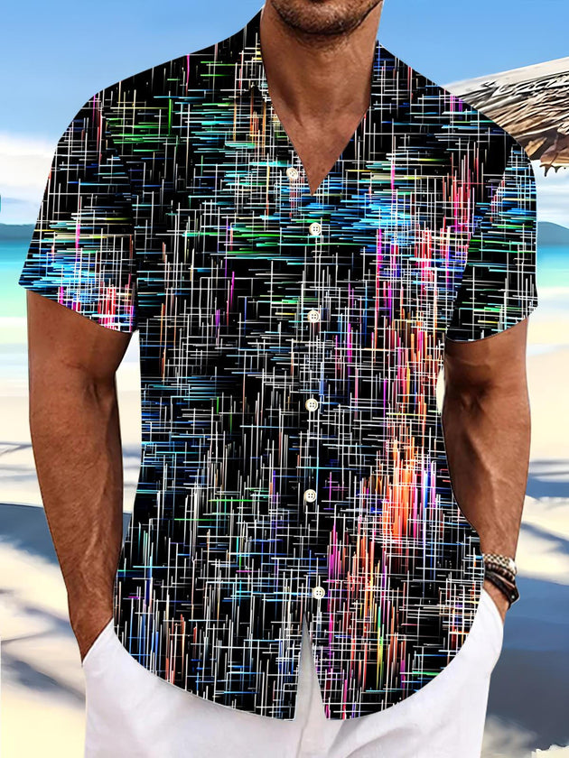 men's pocket shirt back view