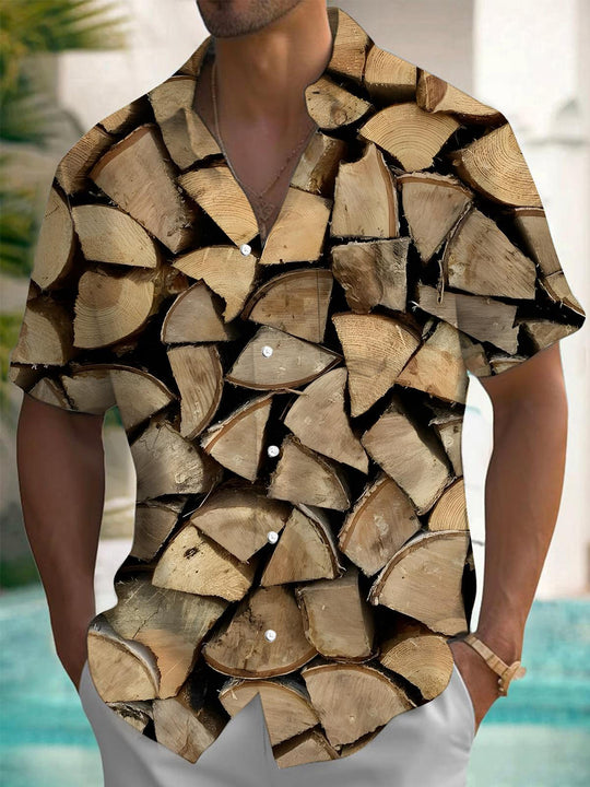 men's shirt front view