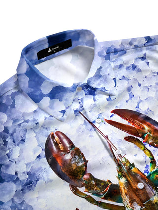 men's tropical shirt side view