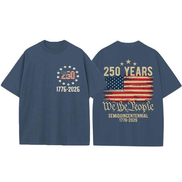 men's graphic print t-shirt Independence Day view 14