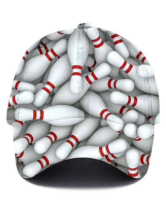 men's baseball print shirt front view