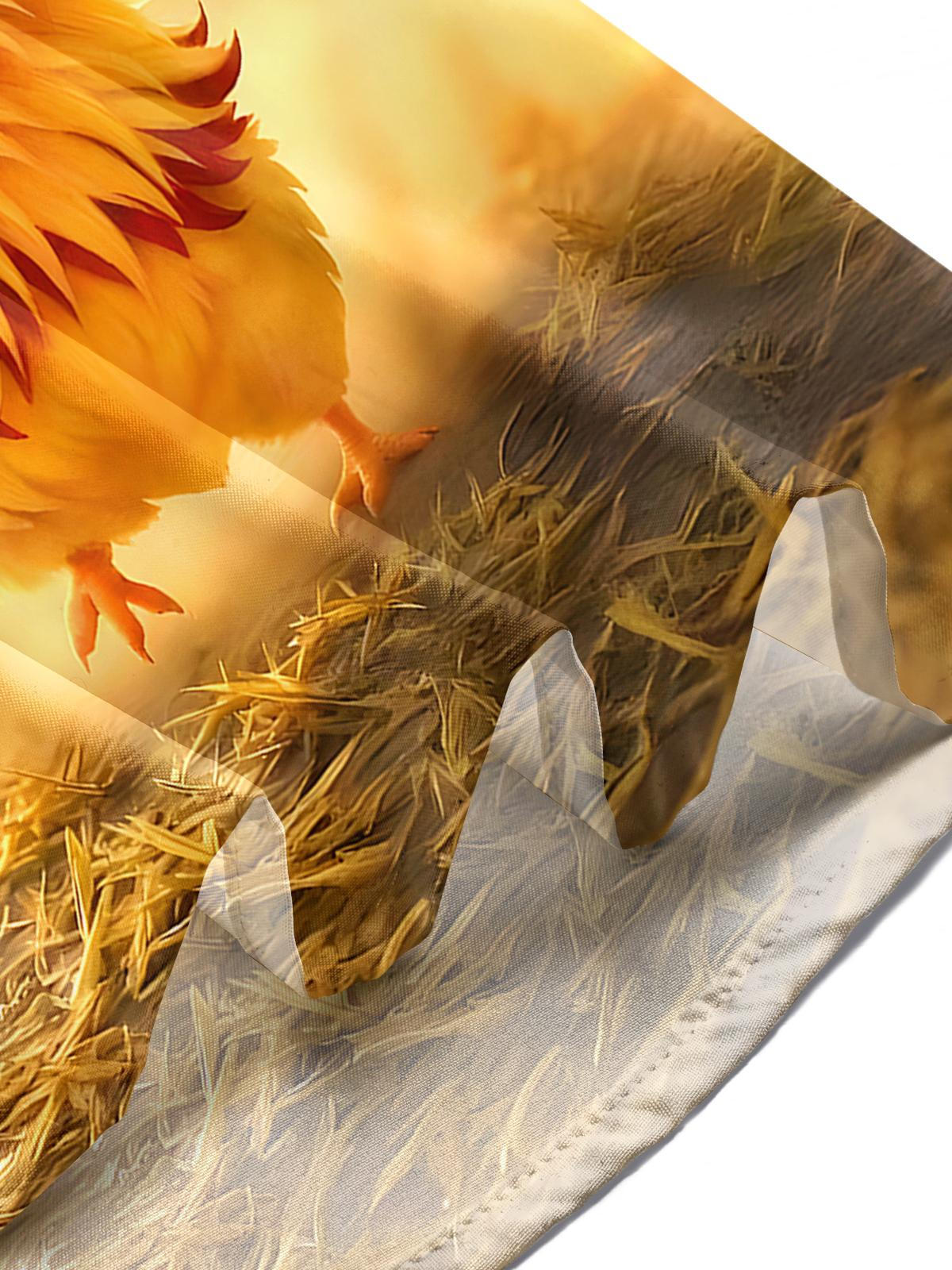 Funny Chickens Men's Pocket Short Sleeve Shirts